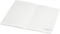 BLOCCO NOTE A5 IN CARTONE DEL LATTE RICICLATO